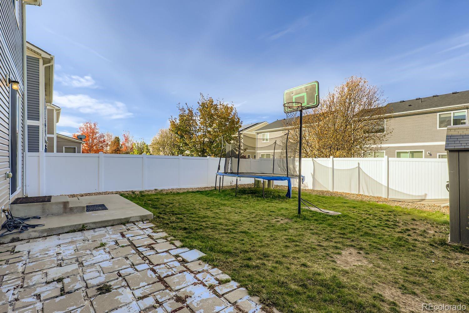 5545 Liverpool Street Denver, CO 80249 - Photo 27 of 28 a backyard of a house with lots of green space