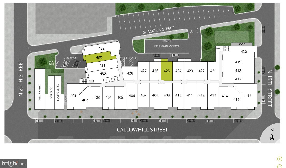 1901-39 Callowhill Street, Unit 430 Philadelphia, PA 19130 - Photo 3 of 17 a black and white photo of a living room