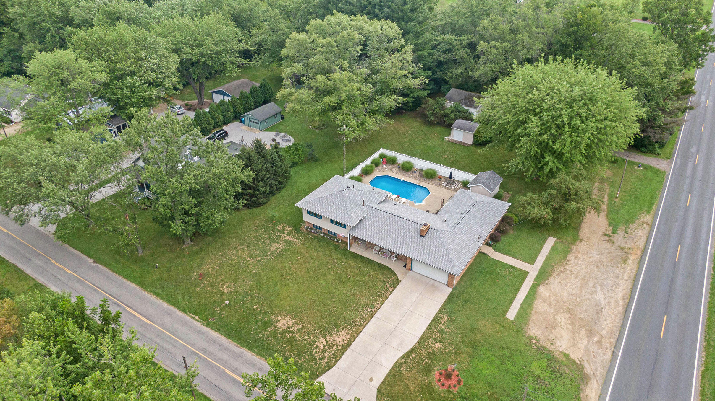 12891 Flynn Road Sawyer, MI 49125 - Photo 34 of 39 Aerial
