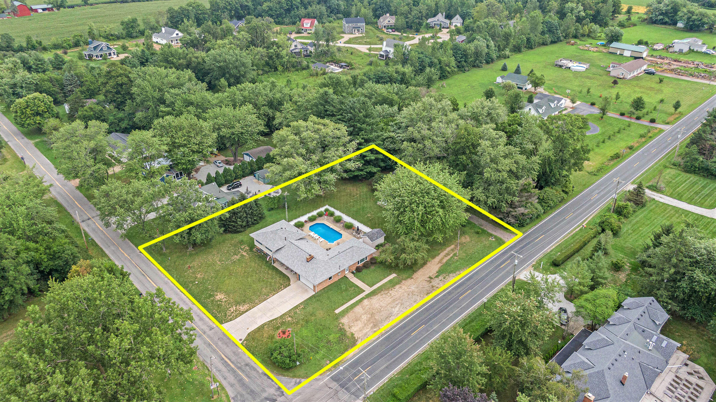 12891 Flynn Road Sawyer, MI 49125 - Photo 35 of 39 Aerial