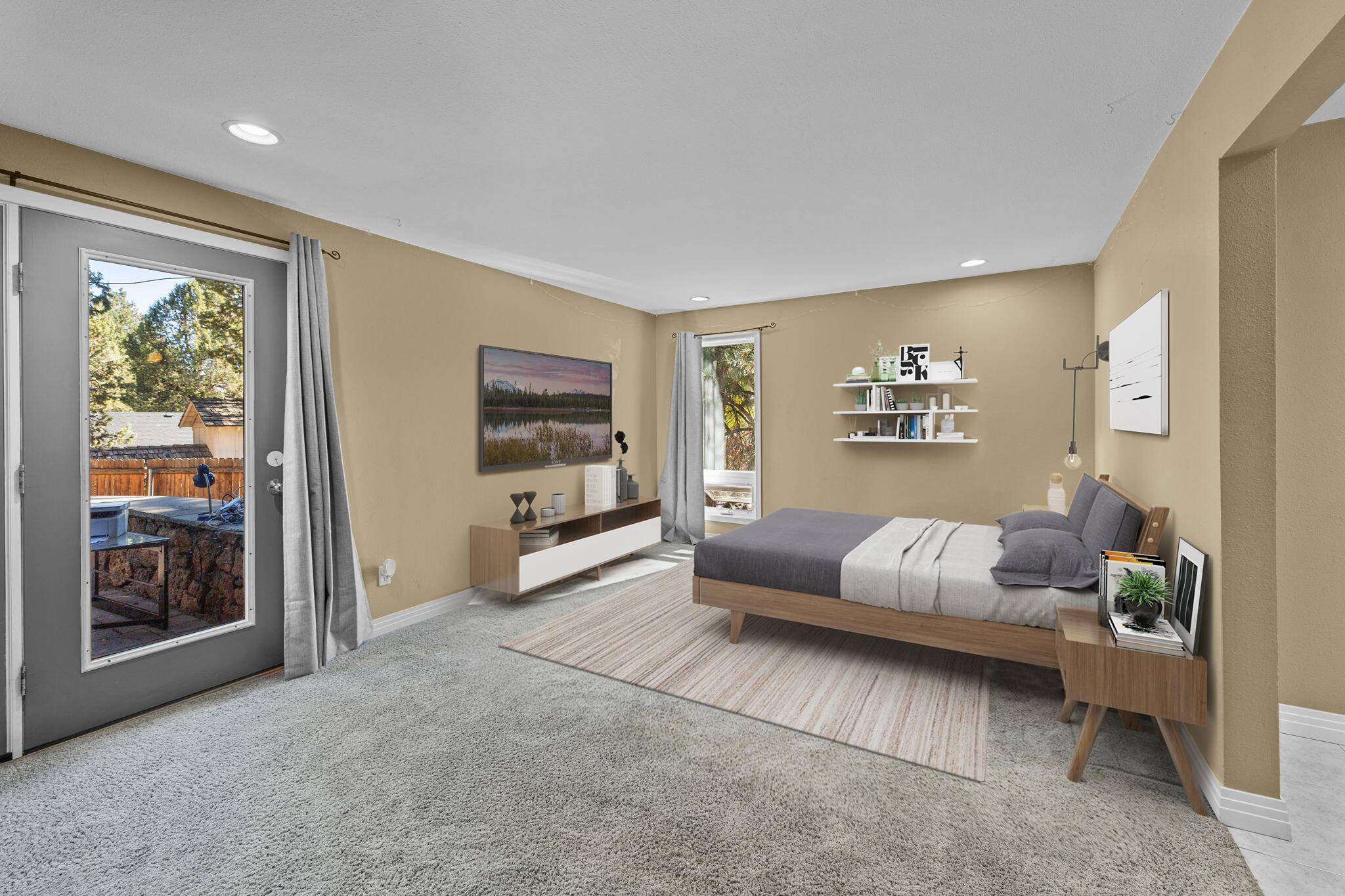 1570 Southeast Virginia Road Bend, OR 97702 - Photo 24 of 69 primary suite with virtual staging