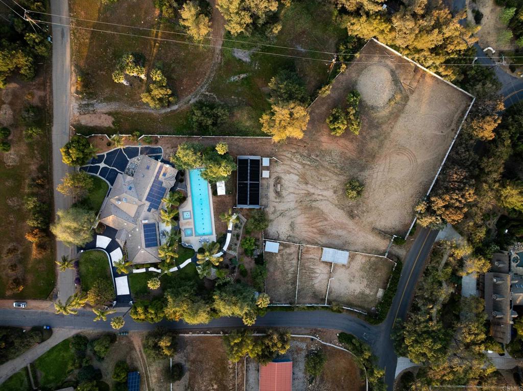 15017 Skyridge Road Poway, CA 92064 - Photo 49 of 54 an aerial view of houses with outdoor space