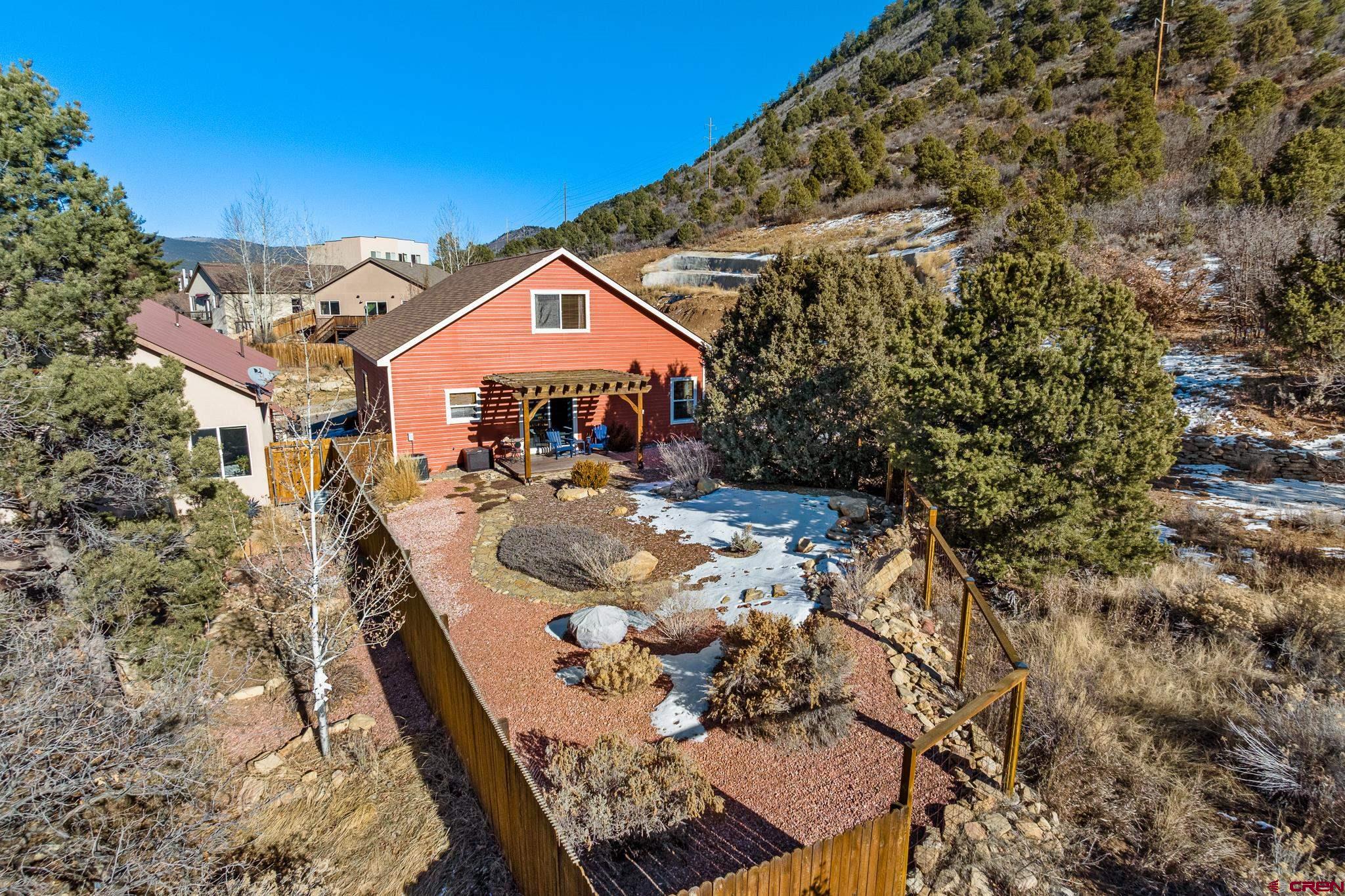 72 Cedar Ridge Way Durango, CO 81301 - Photo 28 of 33 a view of a house with a yard