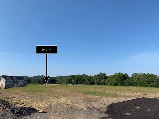 a view of a street with a yard