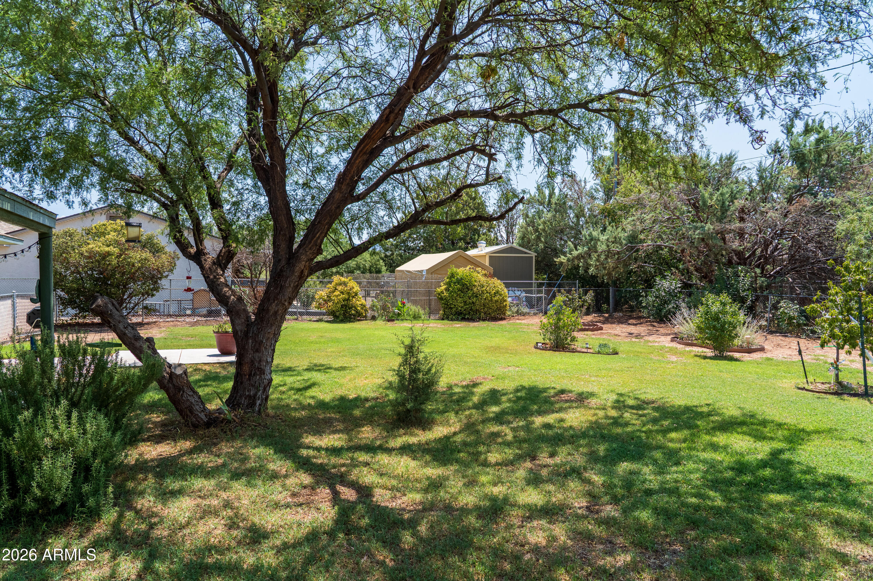 4975 East Geronimo Road Rimrock, AZ 86335 - Photo 14 of 41 Lovely Backyard