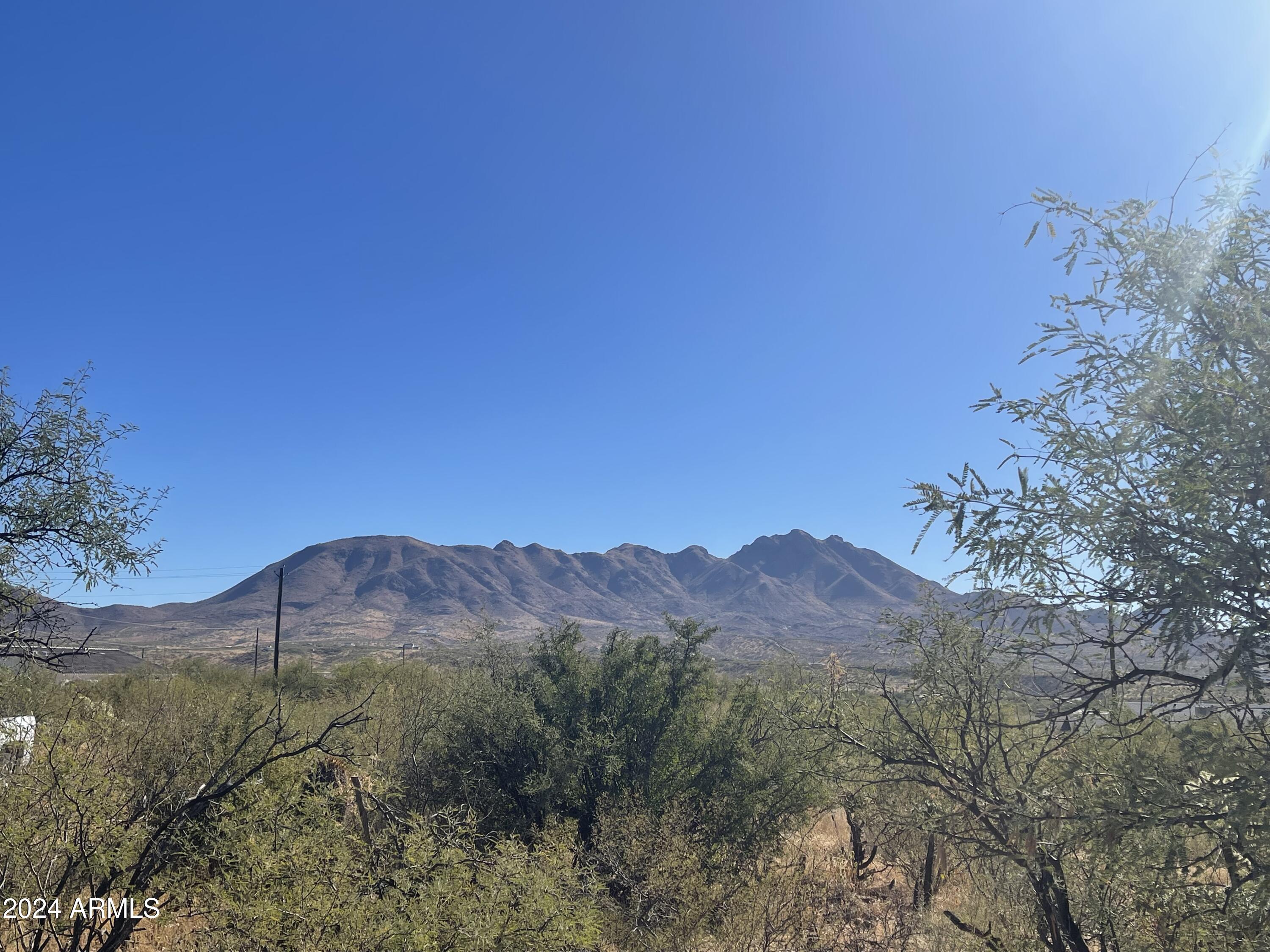 views of nearby mountains