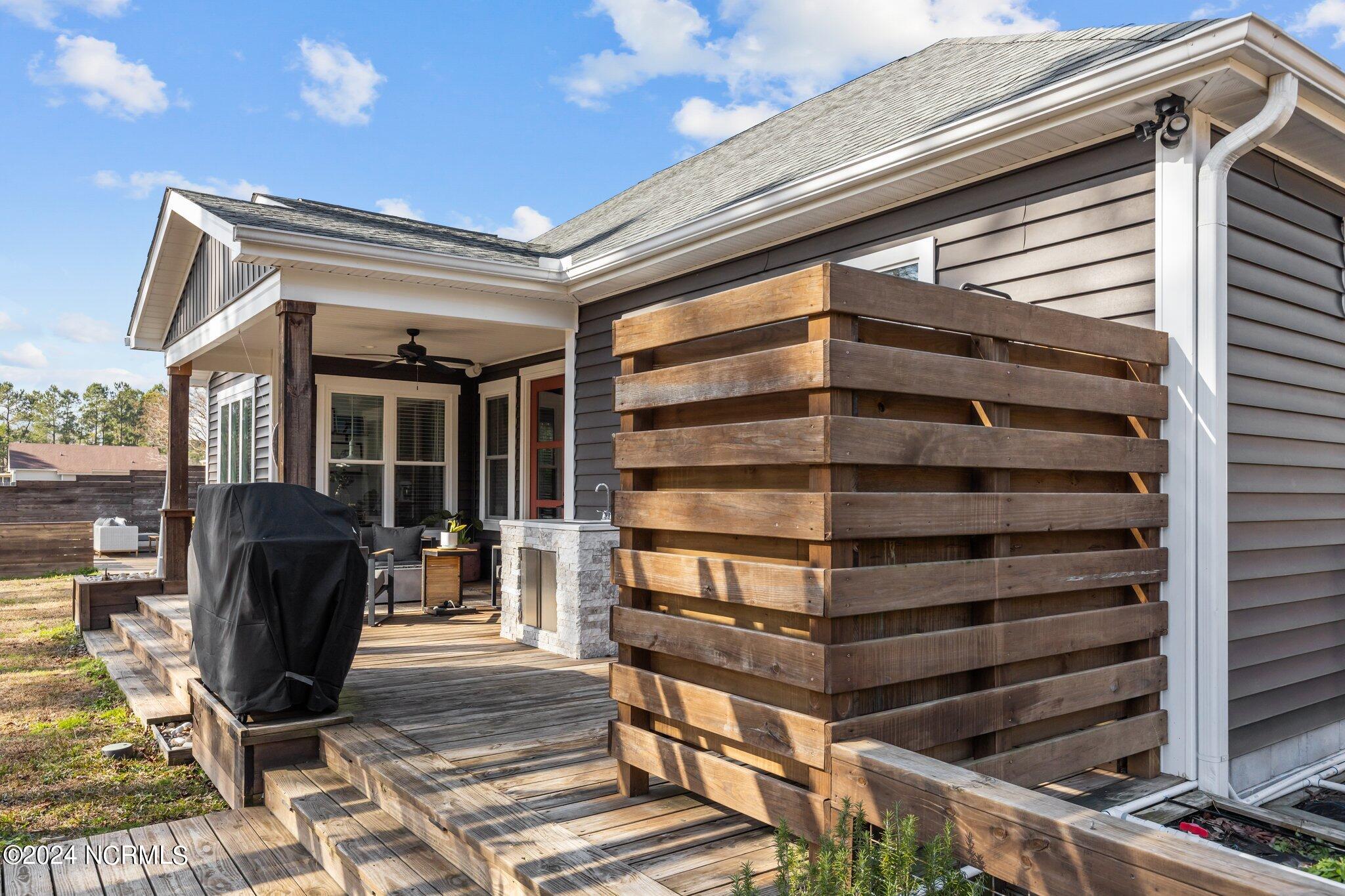 1193 Nine Foot Road Newport, NC 28570 - Photo 54 of 62 Outdoor shower