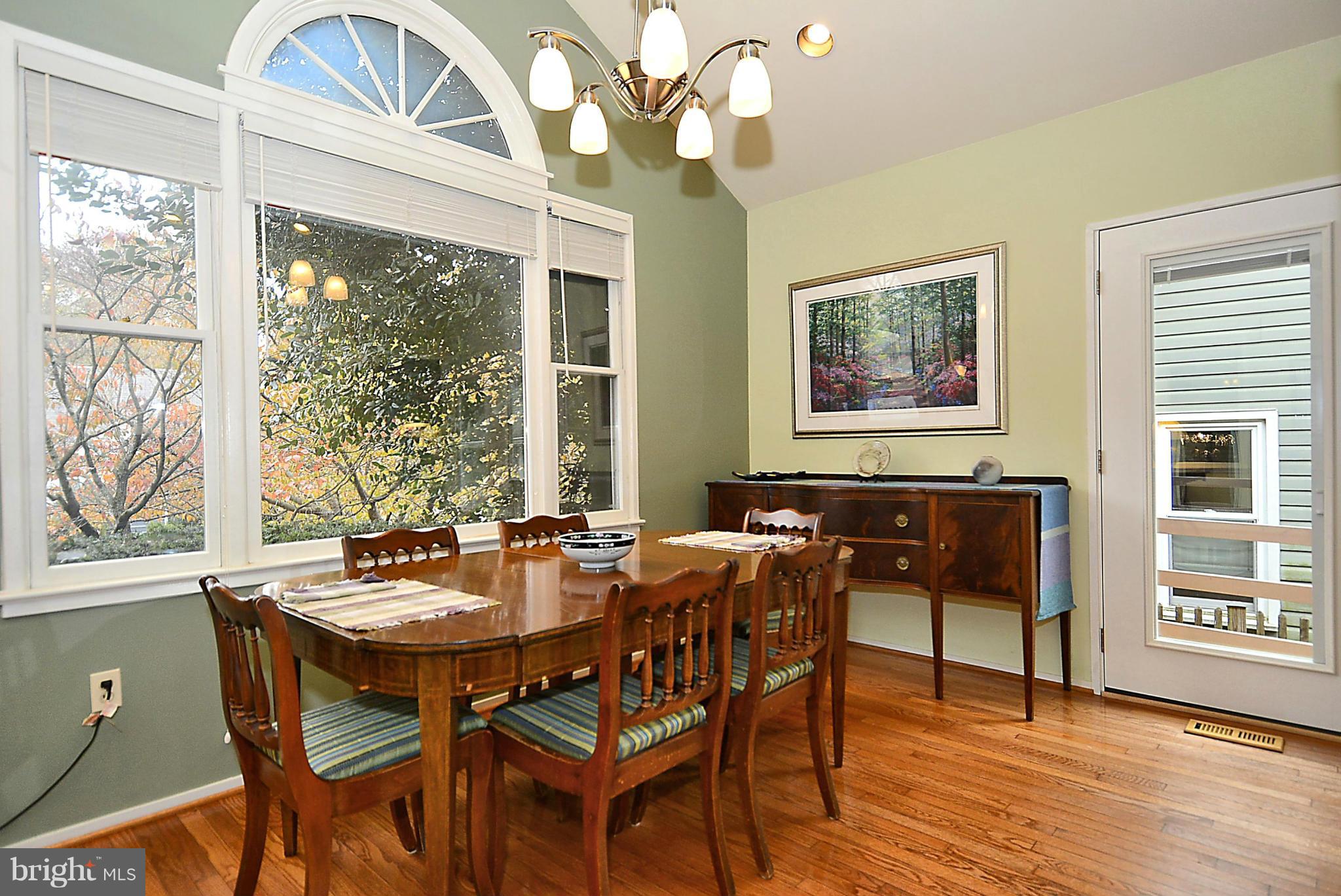 10040 Pratt Place Silver Spring, MD 20910 - Photo 14 of 26 Dining Room with Palladium Window