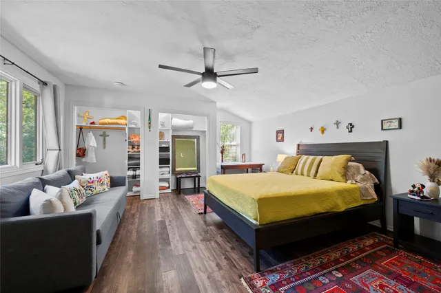 a picture of a person on a wall