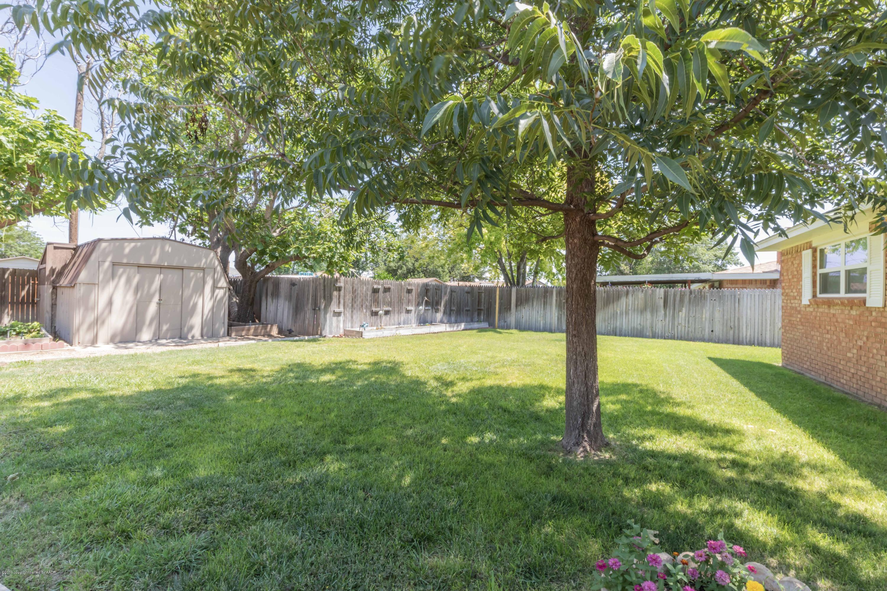 8704 Circle Drive Amarillo, TX 79110 - Photo 36 of 39 BACKYARD VIEW 1