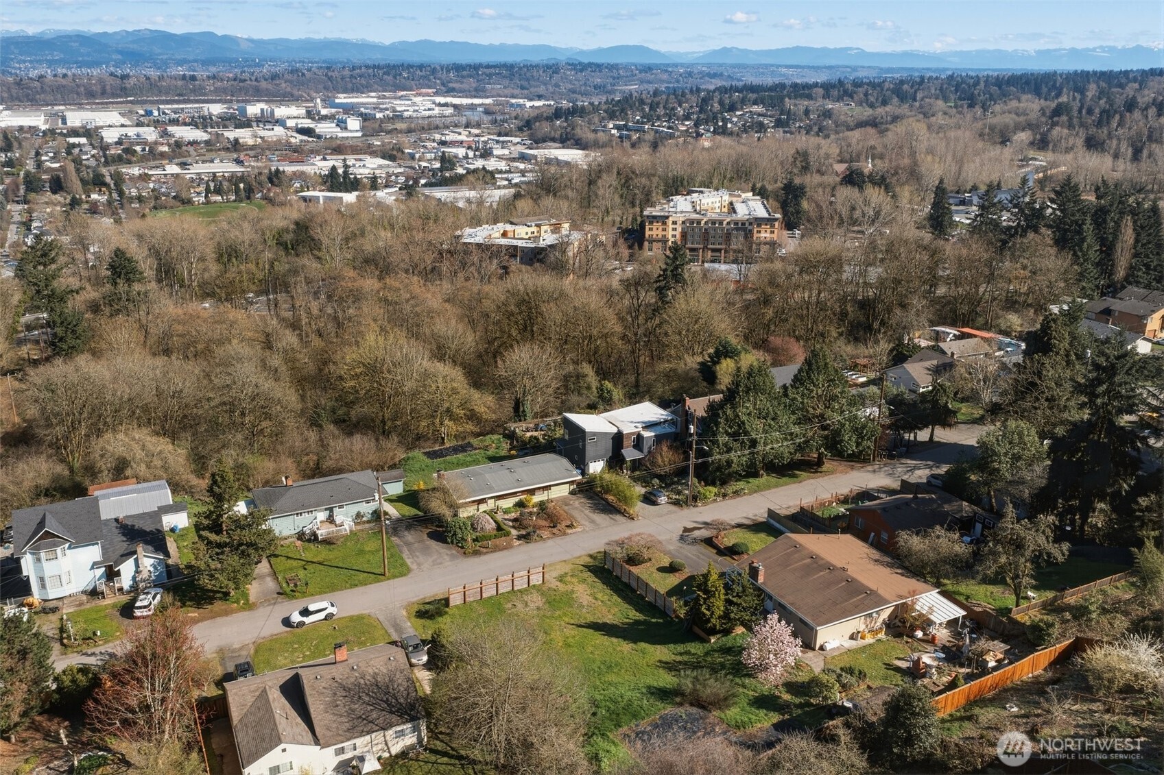 9017 3rd Avenue Southwest Seattle, WA 98106 - Photo 7 of 12 an aerial view of a city with lots of residential buildings