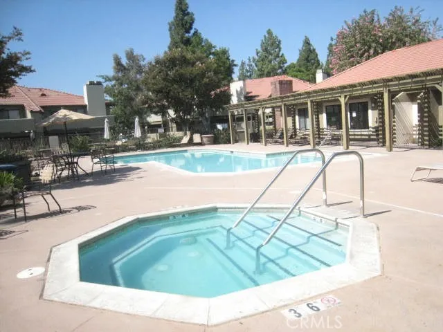 a view of a house with sitting area