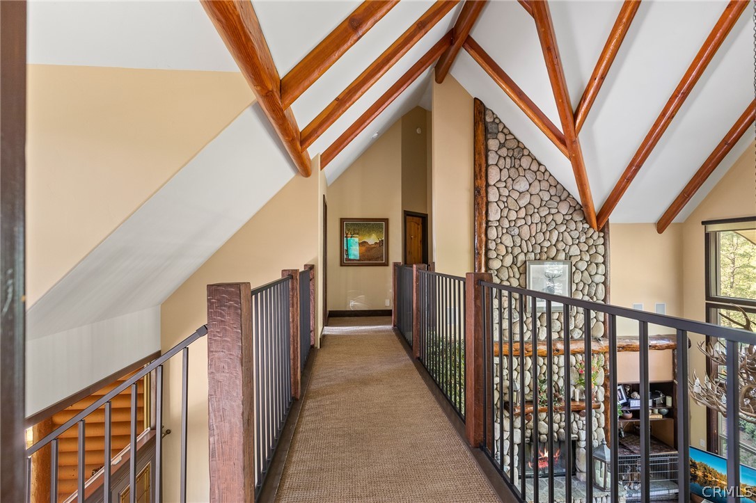 1224 Halifax Drive Lake Arrowhead, CA 92352 - Photo 7 of 35 a view of a house with wooden stairs