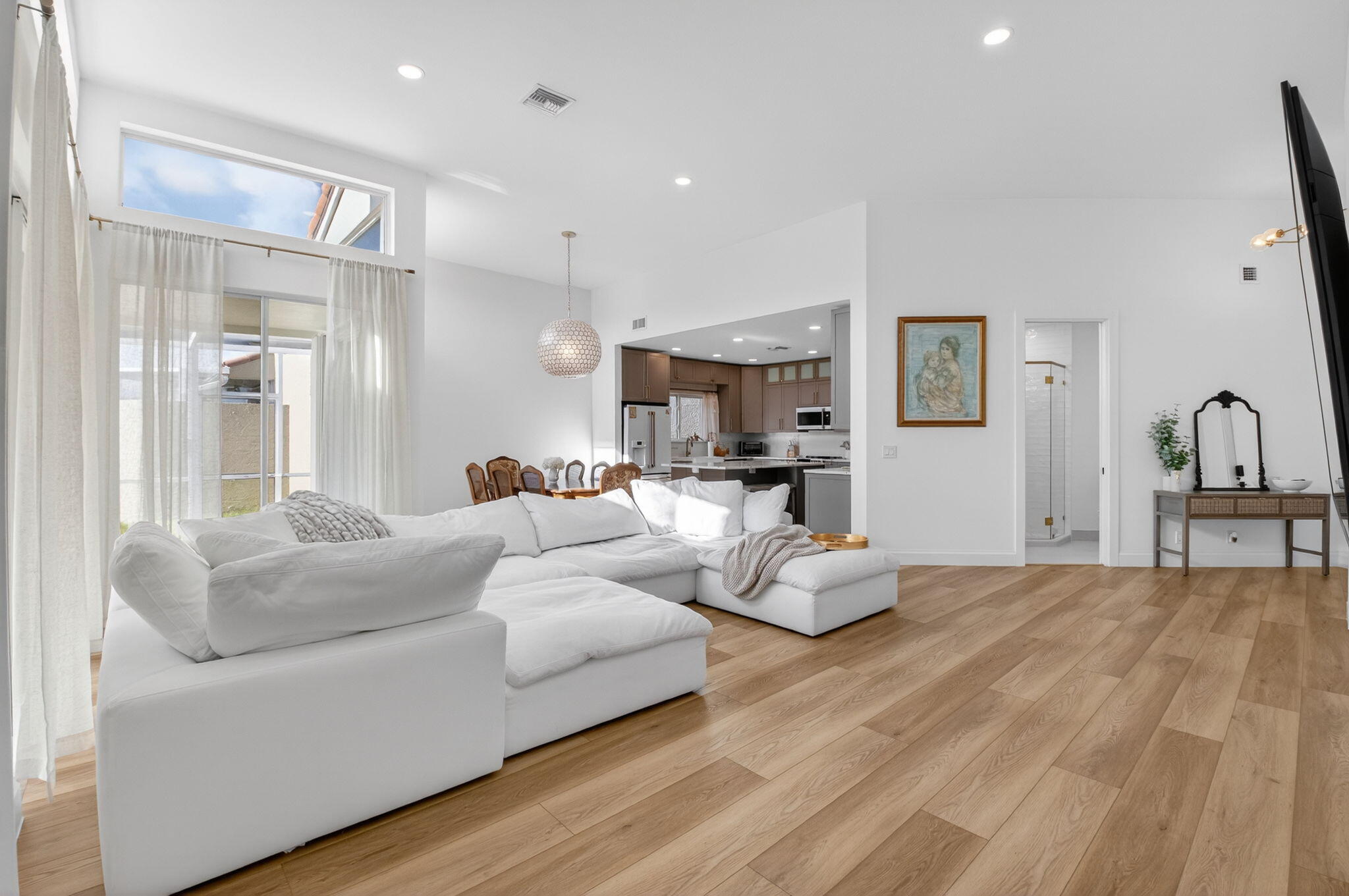 17108 Newport Club Drive Boca Raton, FL 33496 - Photo 37 of 39 a living room with furniture and a couch