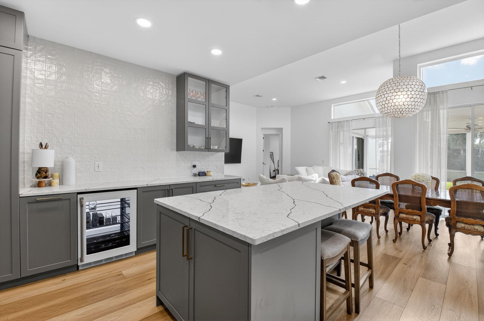 17108 Newport Club Drive Boca Raton, FL 33496 - Photo 7 of 39 a large kitchen with a table and chairs