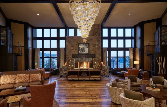 a outdoor space with a table and chairs