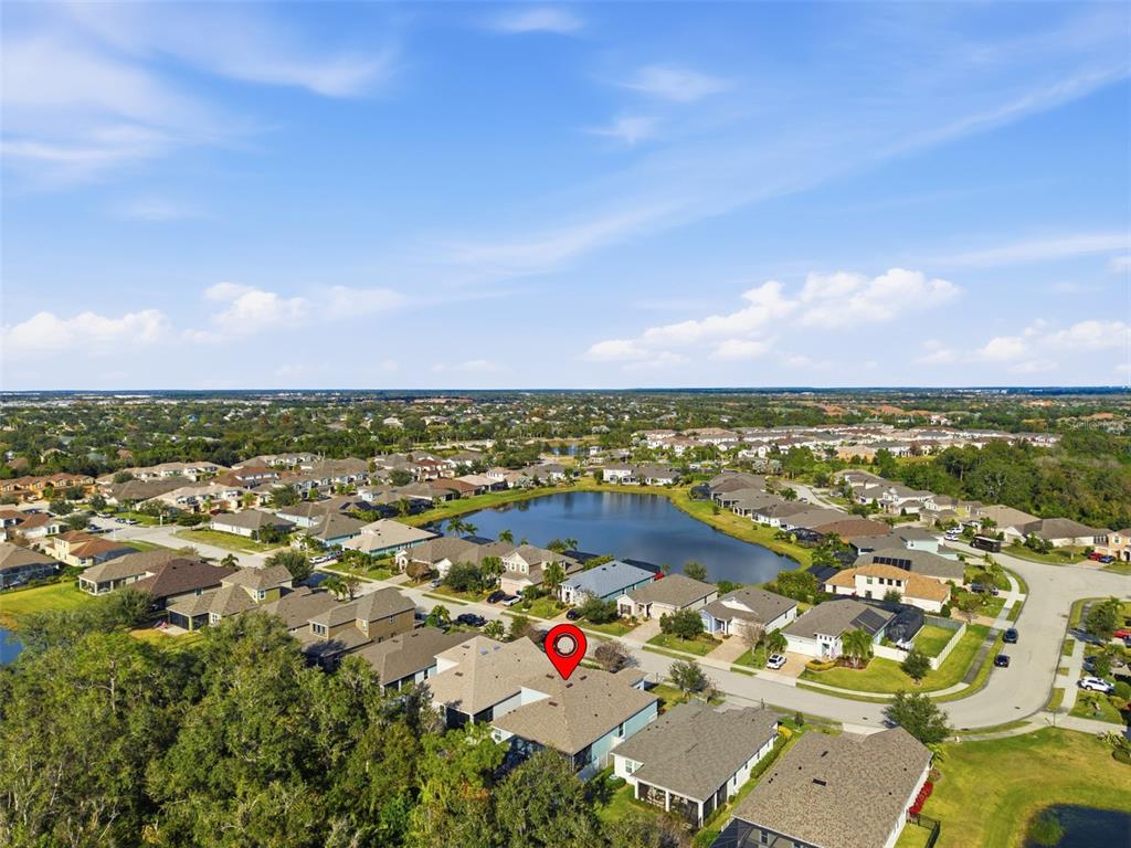 5232 Bentgrass Way Bradenton, FL 34211 - Photo 48 of 57 an aerial view of residential building with outdoor space