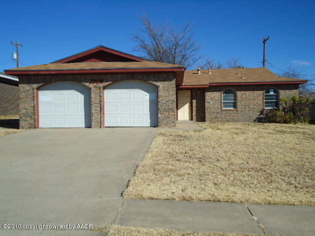 2708 Emory Drive Amarillo, TX 79110 - Photo 1 of 4 Front View