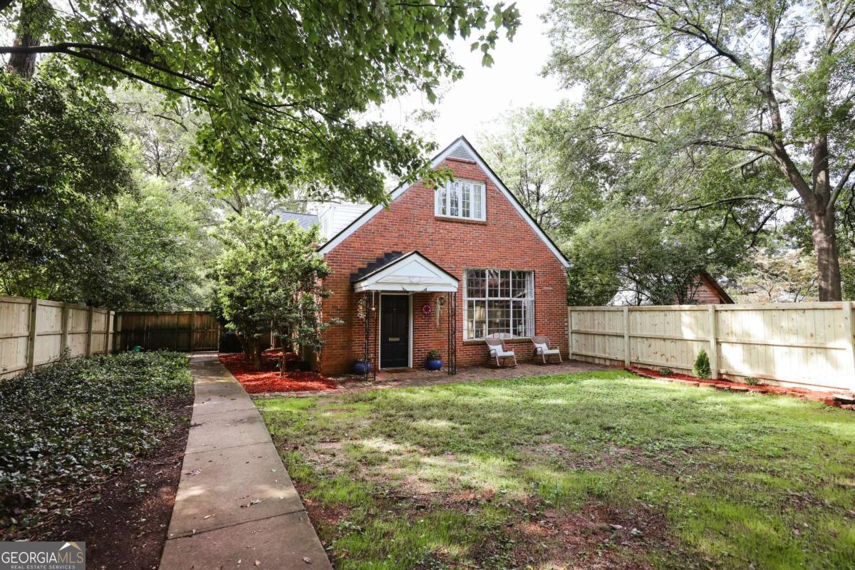 552 Cobb Street Athens, GA 30606 - Photo 49 of 55 a view of a house with a yard and pathway