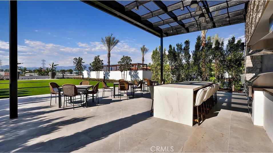 1005 Walnut Terrace Montebello, CA 90640 - Photo 34 of 37 a view of a porch with furniture and garden