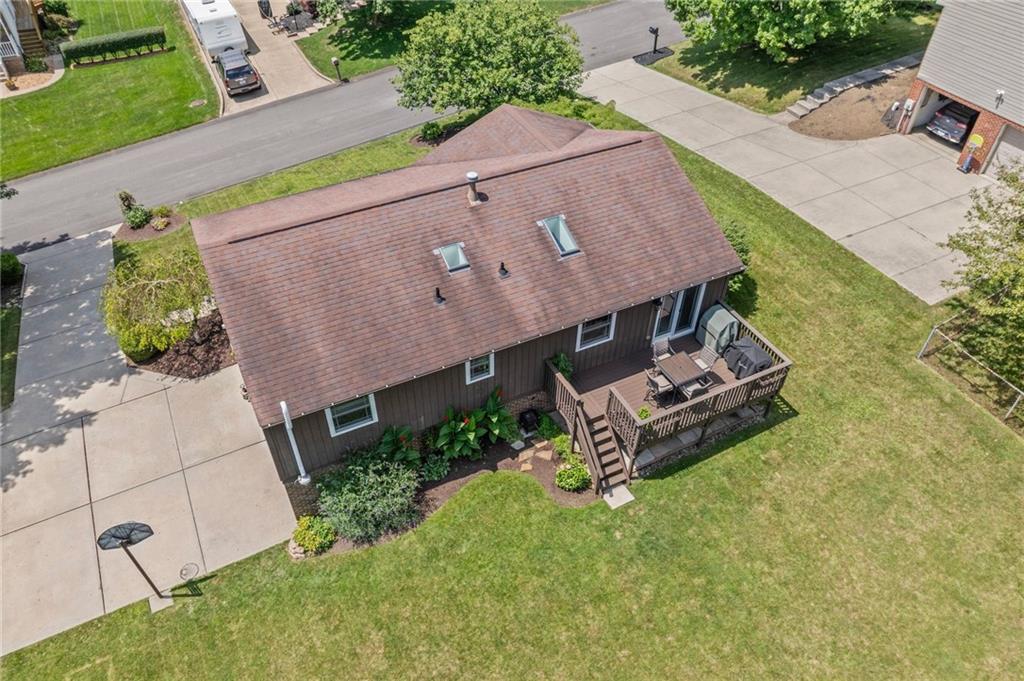 56 Regola Drive Irwin, PA 15642 - Photo 39 of 43 an aerial view of a house with garden space and street view