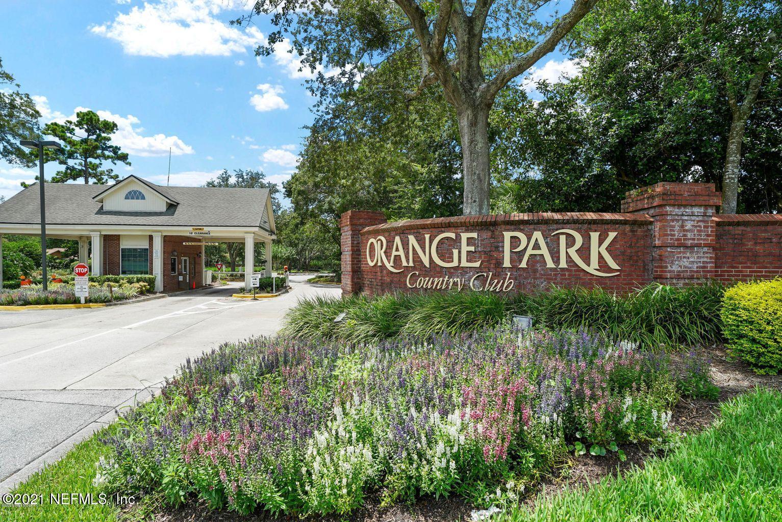 Orange Park CC_gate entrance