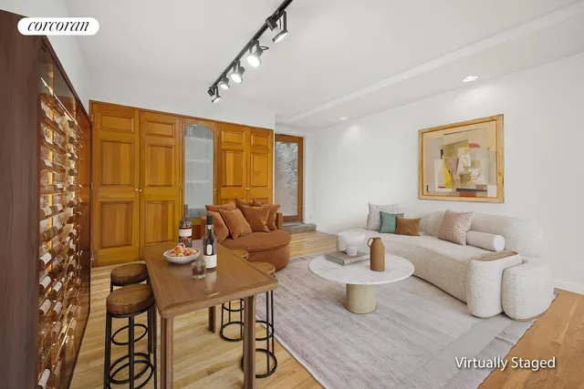 a front view of a building with balcony