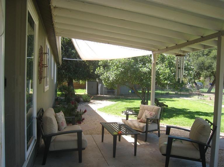 334 North Rice Road Ojai, CA 93023 - Photo 2 of 18 a view of patio with garden
