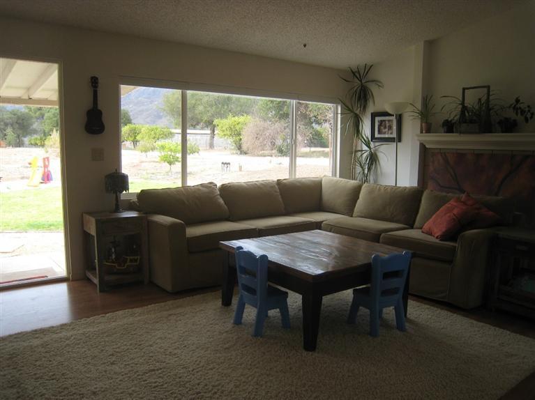 334 North Rice Road Ojai, CA 93023 - Photo 6 of 18 a living room with furniture and a large window