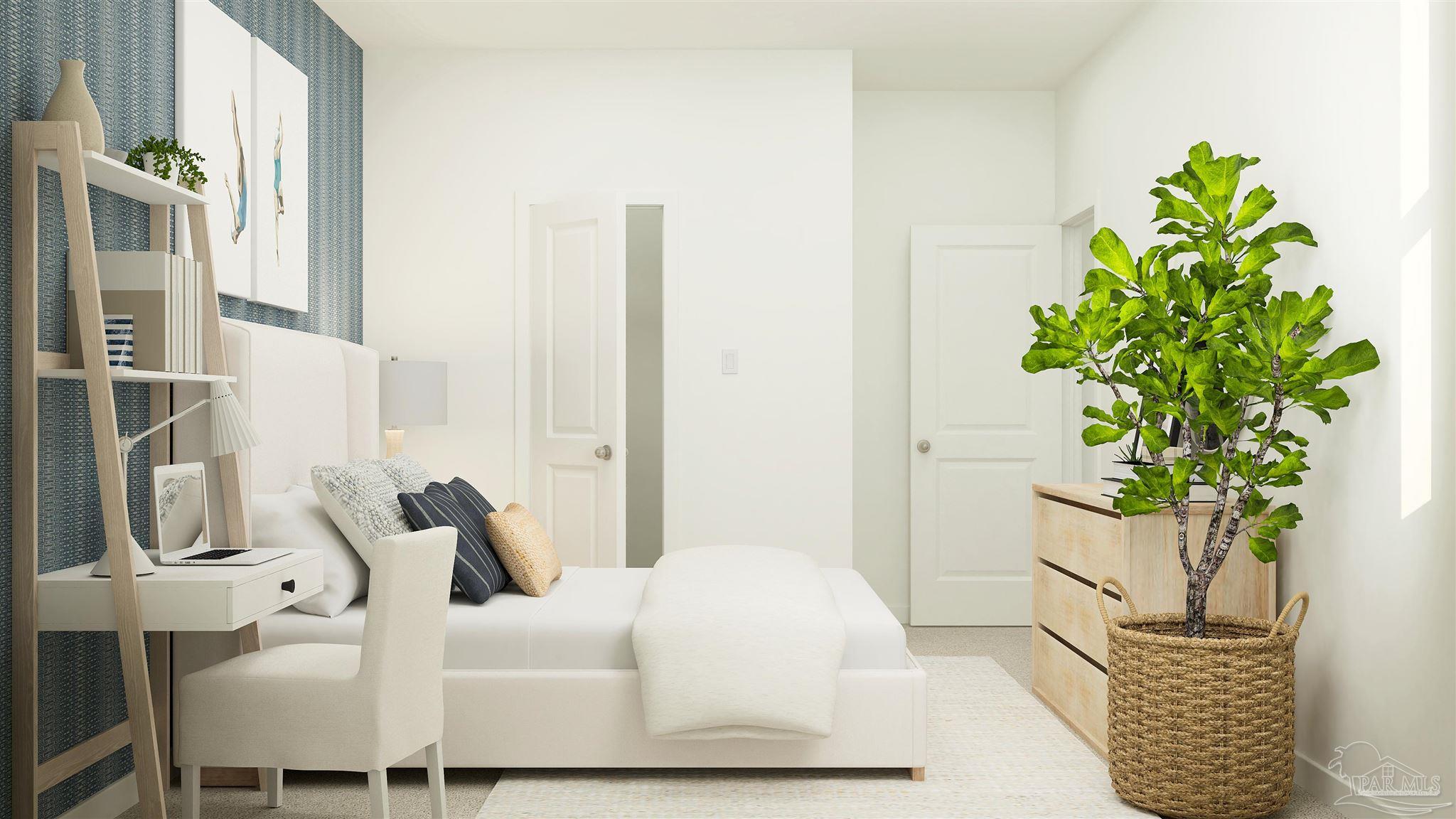 4770 Bald Eagle Road Pace, FL 32571 - Photo 16 of 21 a living room with furniture and a potted plant