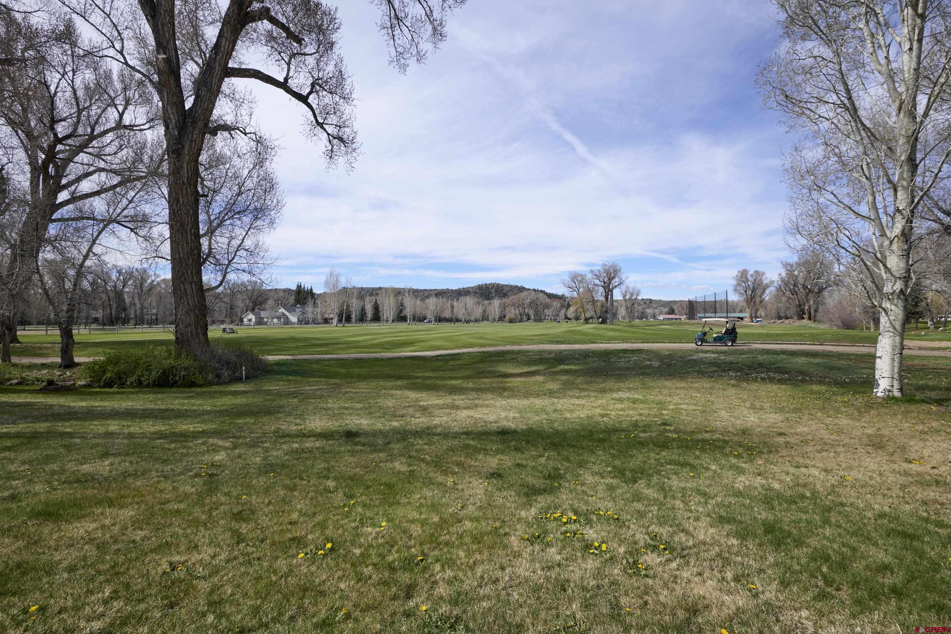 169 Camino Del Rio, Unit 8 Gunnison, CO 81230 - Photo 11 of 45 a view of a golf course with a lake