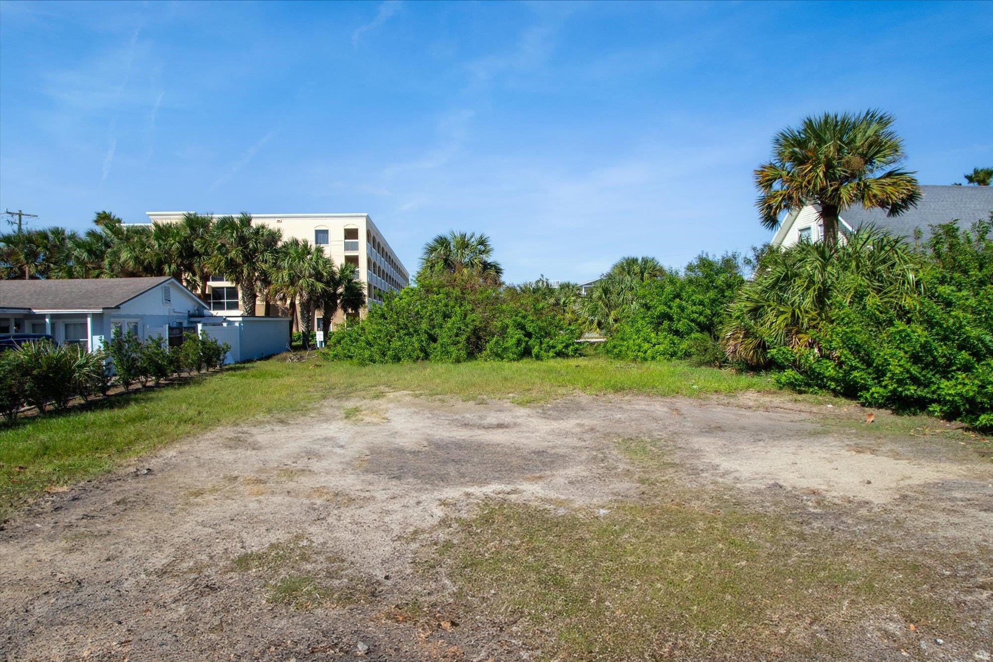 8 13th Street St. Augustine Beach, FL 32080 - Photo 26 of 50 a view of a yard with a house
