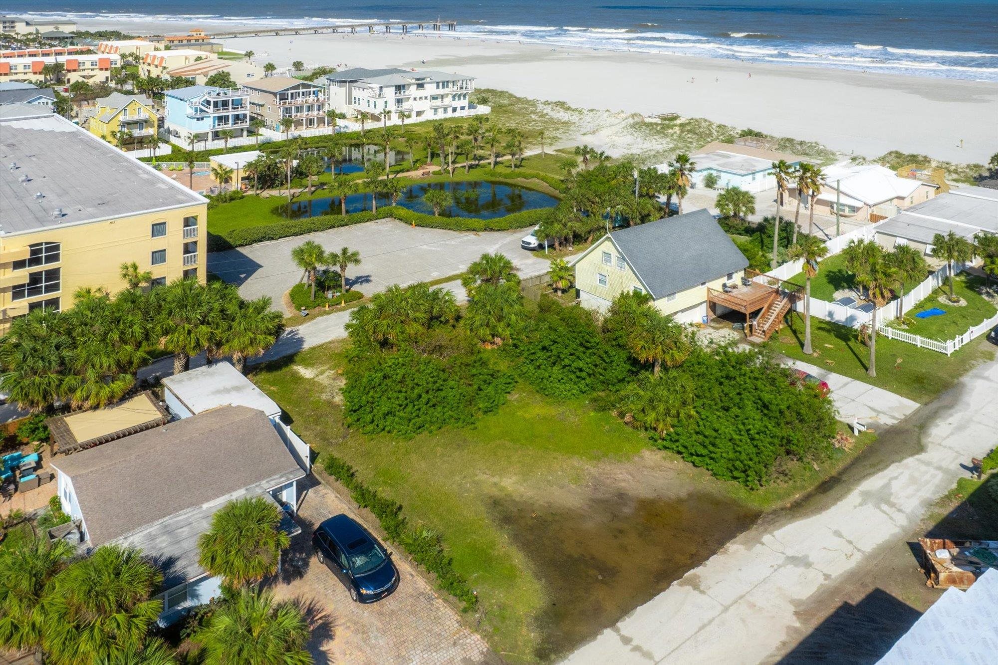 8 13th Street St. Augustine Beach, FL 32080 - Photo 31 of 50 an aerial view of residential houses with outdoor space