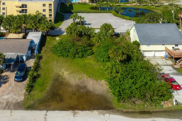 a view of a street with houses