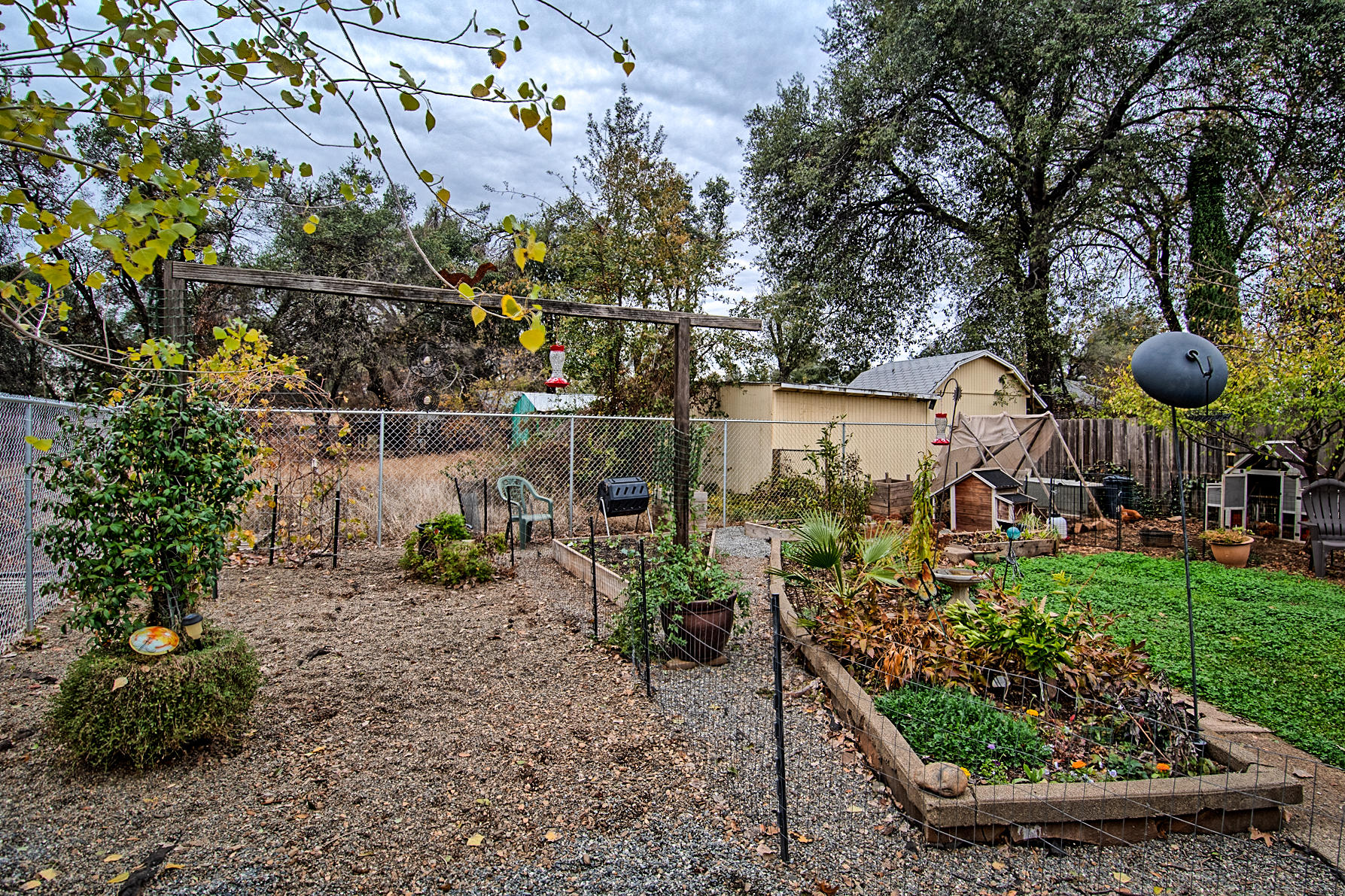 1279 Harpole Road Redding, CA 96002 - Photo 28 of 31 Backyard