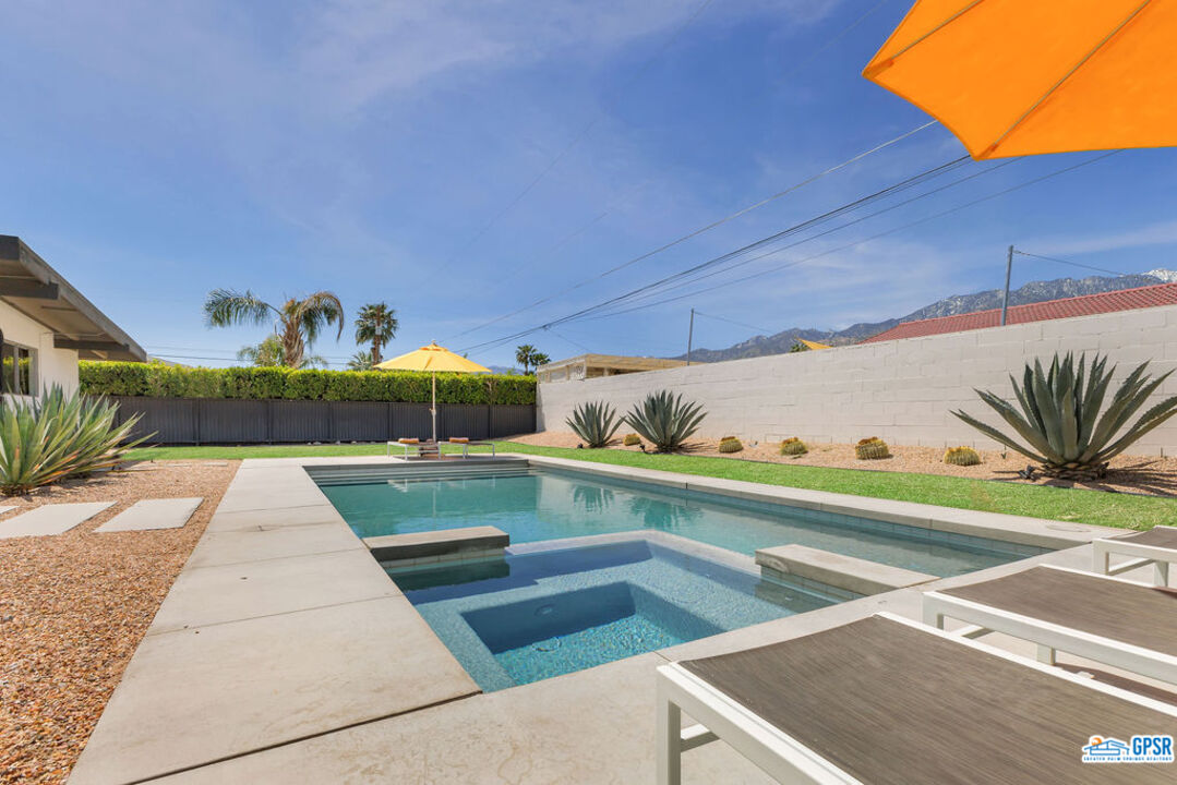 2267 North San Antonio Road Palm Springs, CA 92262 - Photo 15 of 60 a view of outdoor space and swimming pool