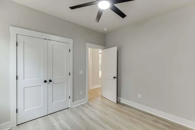 wooden floor in an empty room