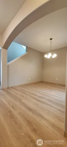 wooden floor in an empty room