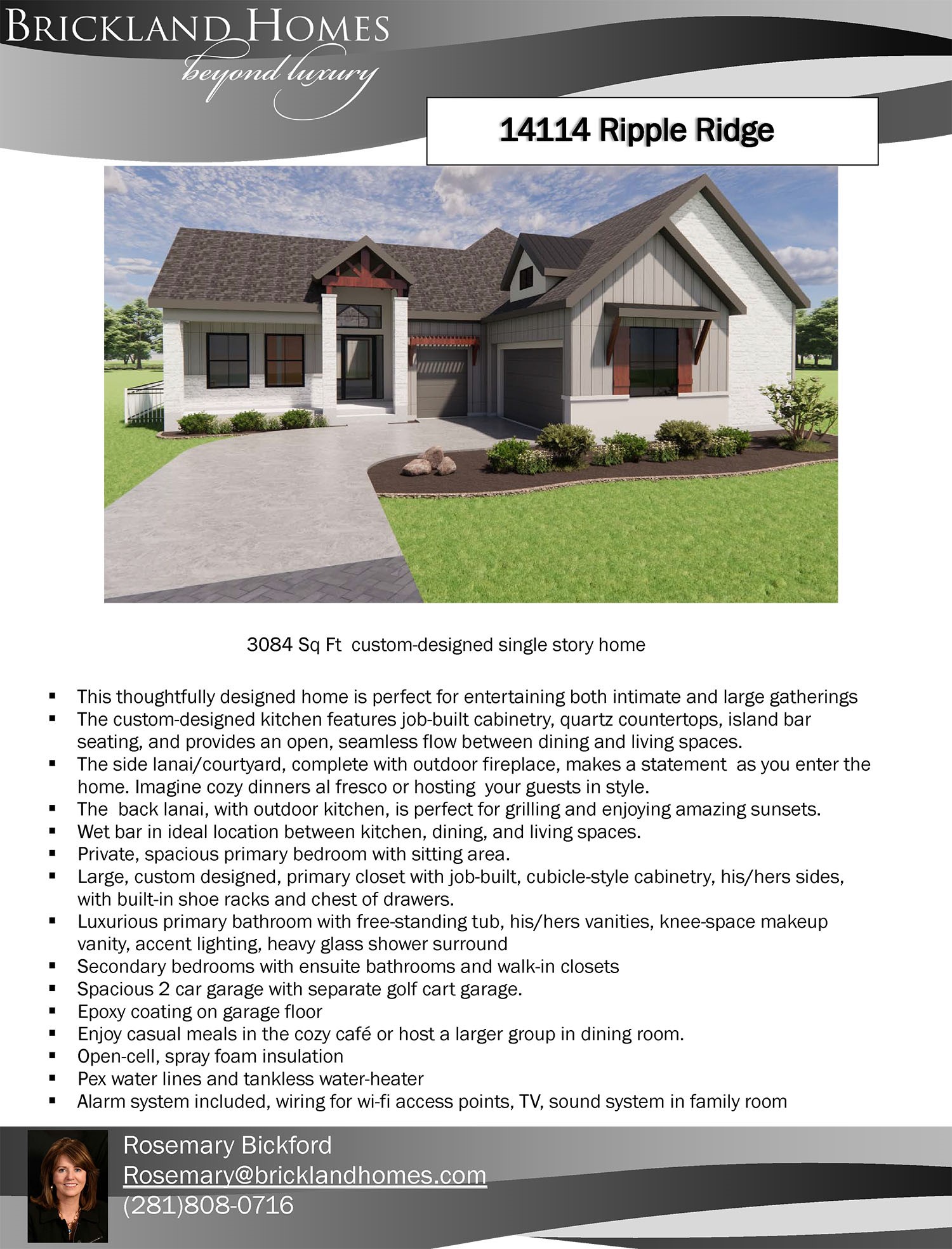 14114 Ripple Rdg Drive Willis, TX 77318 - Photo 12 of 12 a picture of a bench in front of building