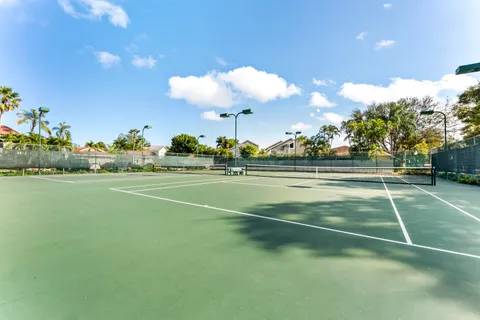a view of a tennis court