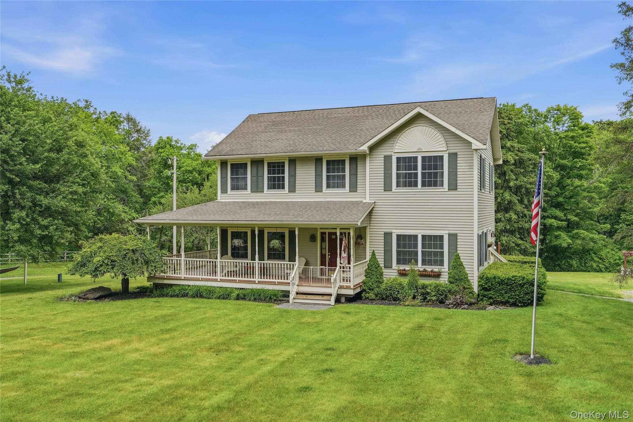 226 Cart Road, Unit C Dover Plains, NY 12522 - Photo 4 of 47 Yard with house and wraparound porch