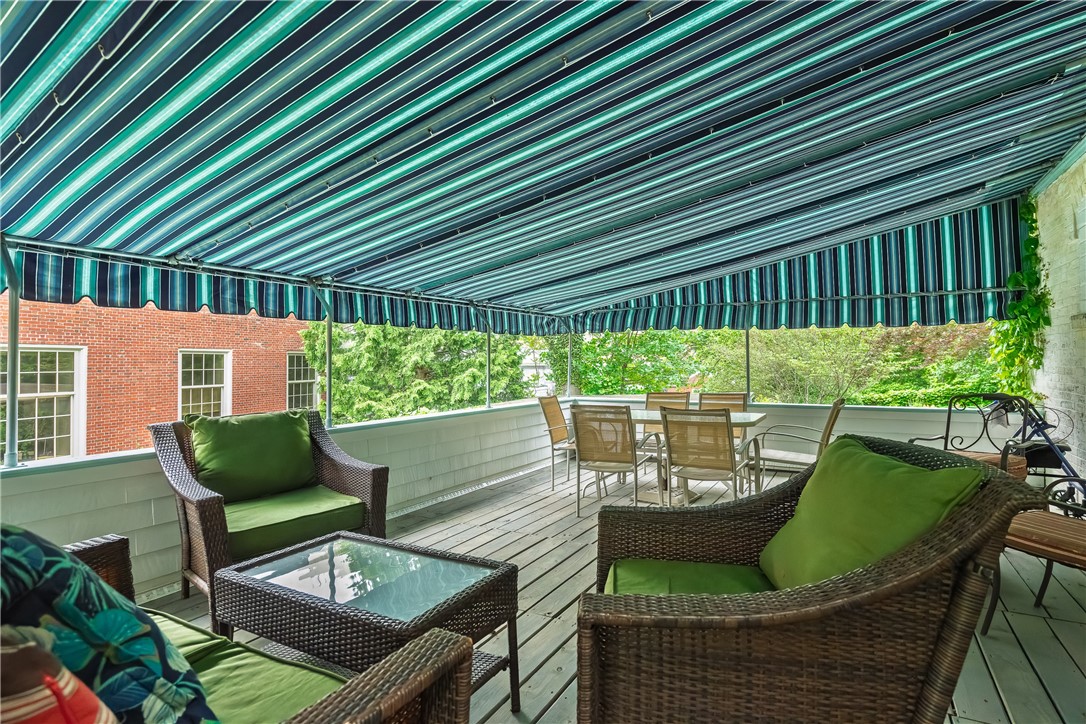 288 Benefit Street Providence, RI 02903 - Photo 8 of 29 Deck off of living room
overlooking downtown