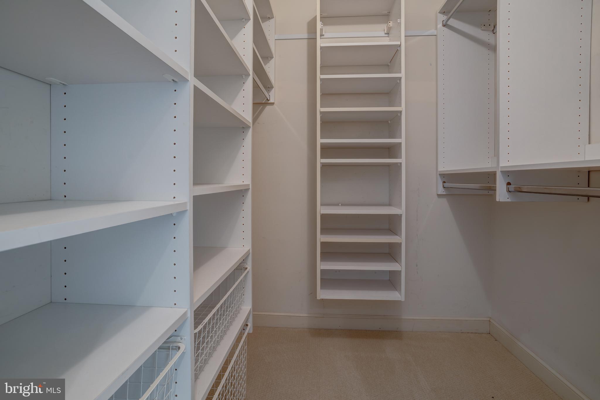 41 Old Covered Bridge Road Newtown Square, PA 19073 - Photo 35 of 58 a view of walk in closet with empty racks