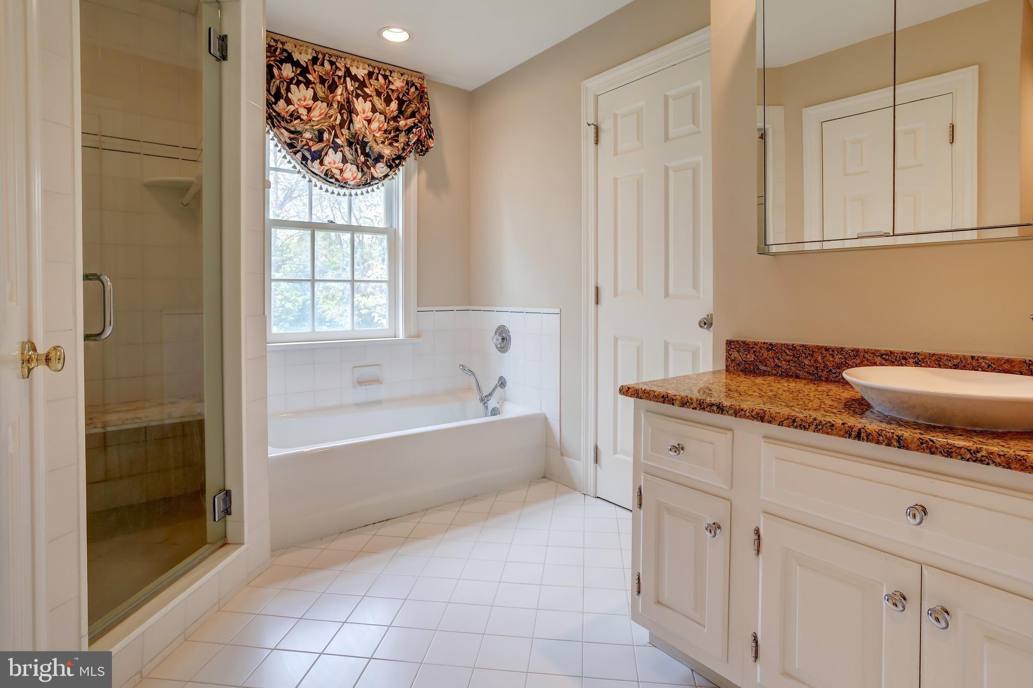 41 Old Covered Bridge Road Newtown Square, PA 19073 - Photo 37 of 58 a bath room with a sink and a bath tub