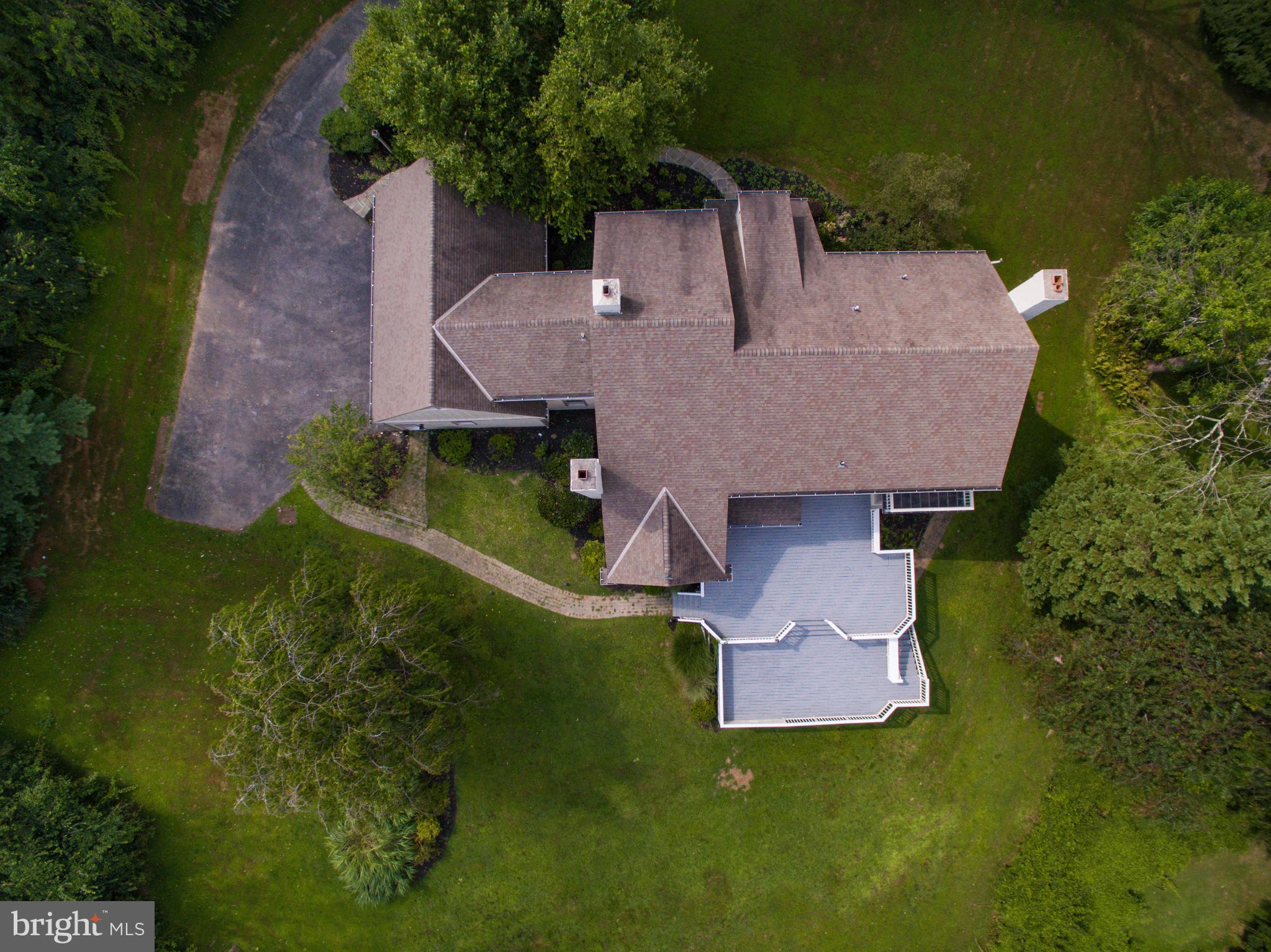 41 Old Covered Bridge Road Newtown Square, PA 19073 - Photo 55 of 58 an aerial view of a house