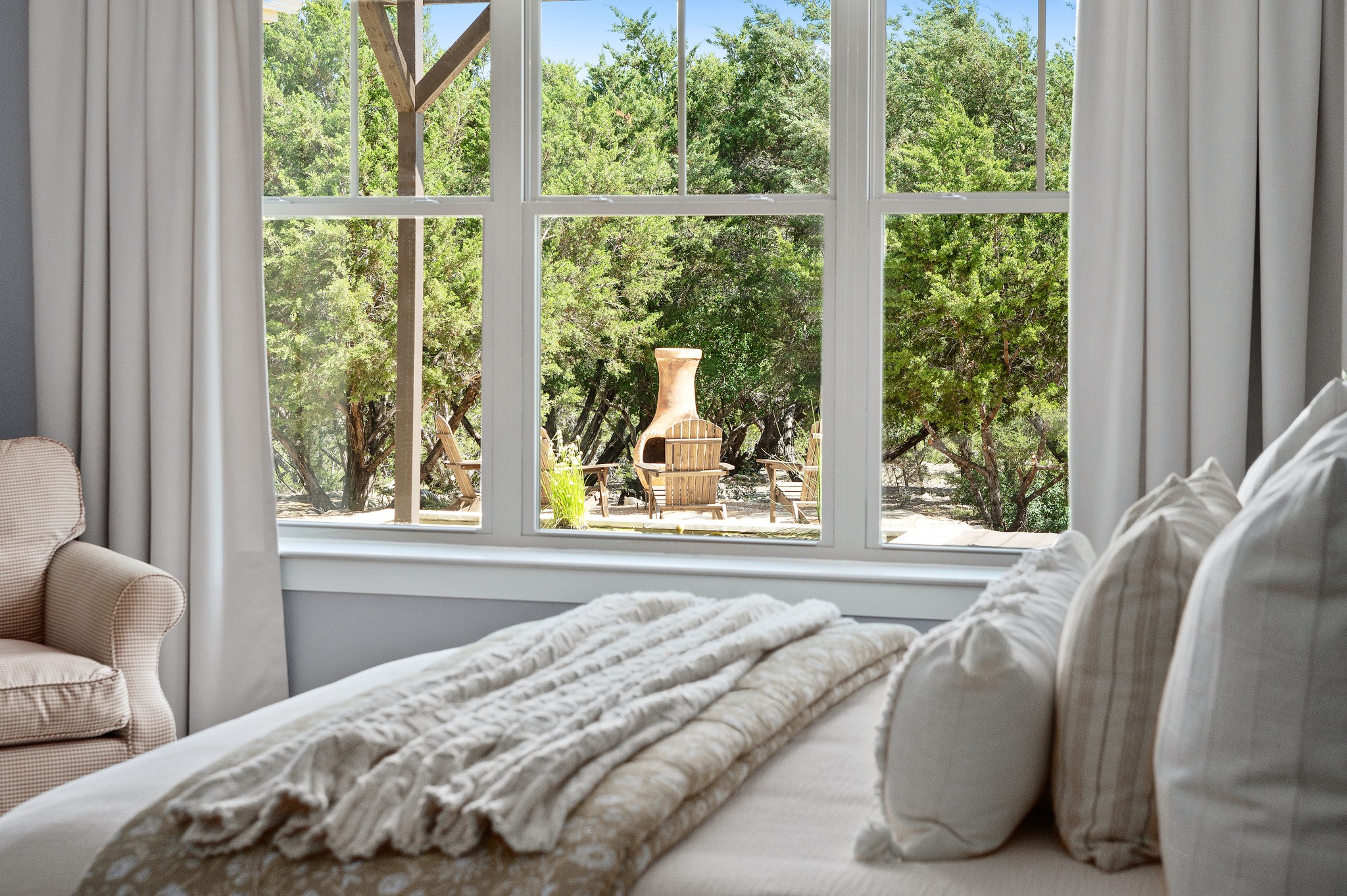 1001 La Cantera Leander, TX 78641 - Photo 17 of 40 a bedroom with a bed and a large window