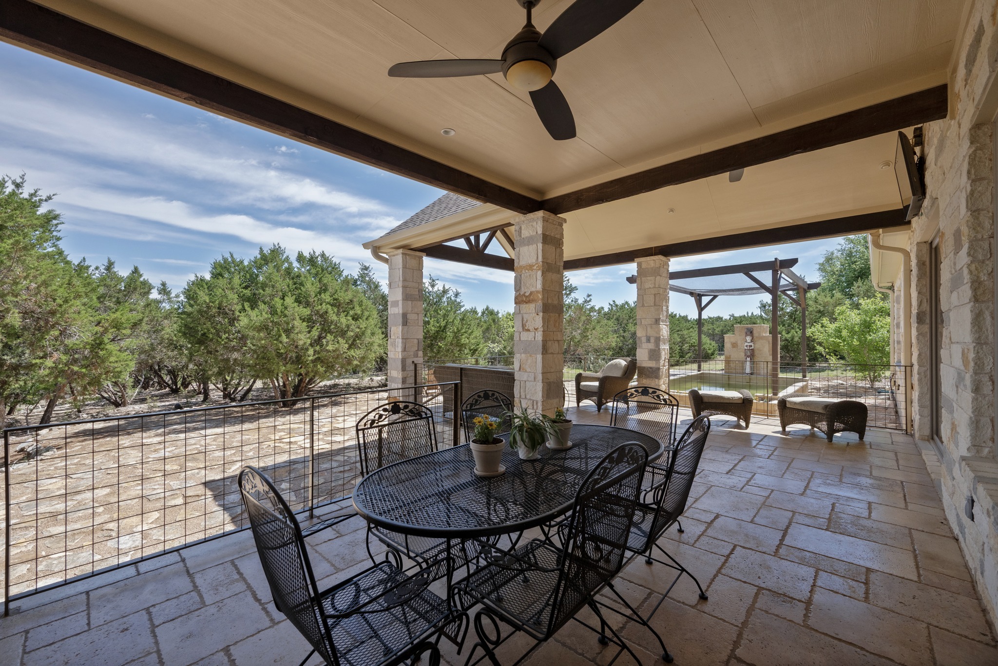 1001 La Cantera Leander, TX 78641 - Photo 29 of 40 a view of an outdoor dining space with furniture
