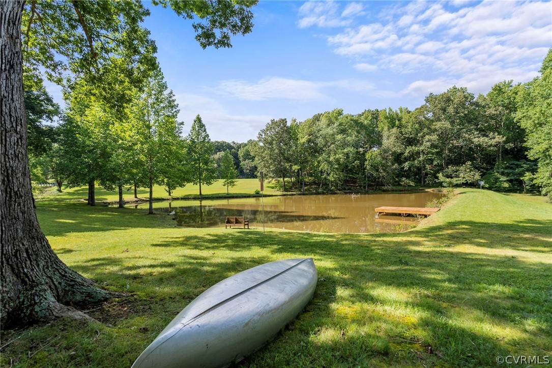 2510 Broad St Road Gum Spring, VA 23065 - Photo 6 of 44 a view of a swimming pool and a yard