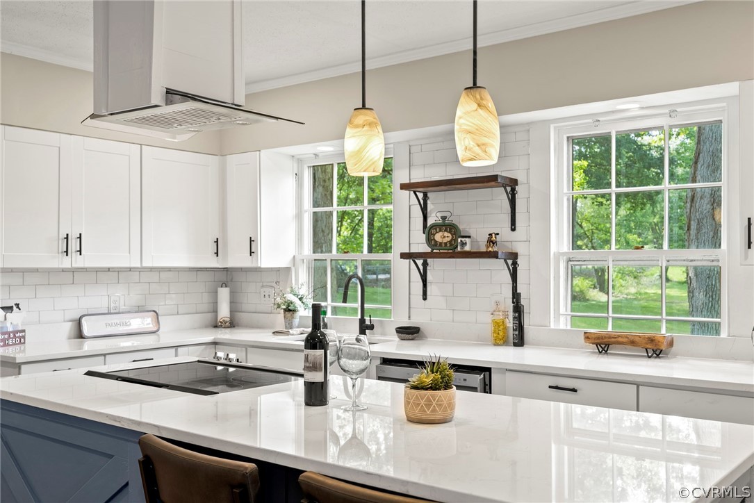 2510 Broad St Road Gum Spring, VA 23065 - Photo 10 of 44 a kitchen with a sink stove and cabinets