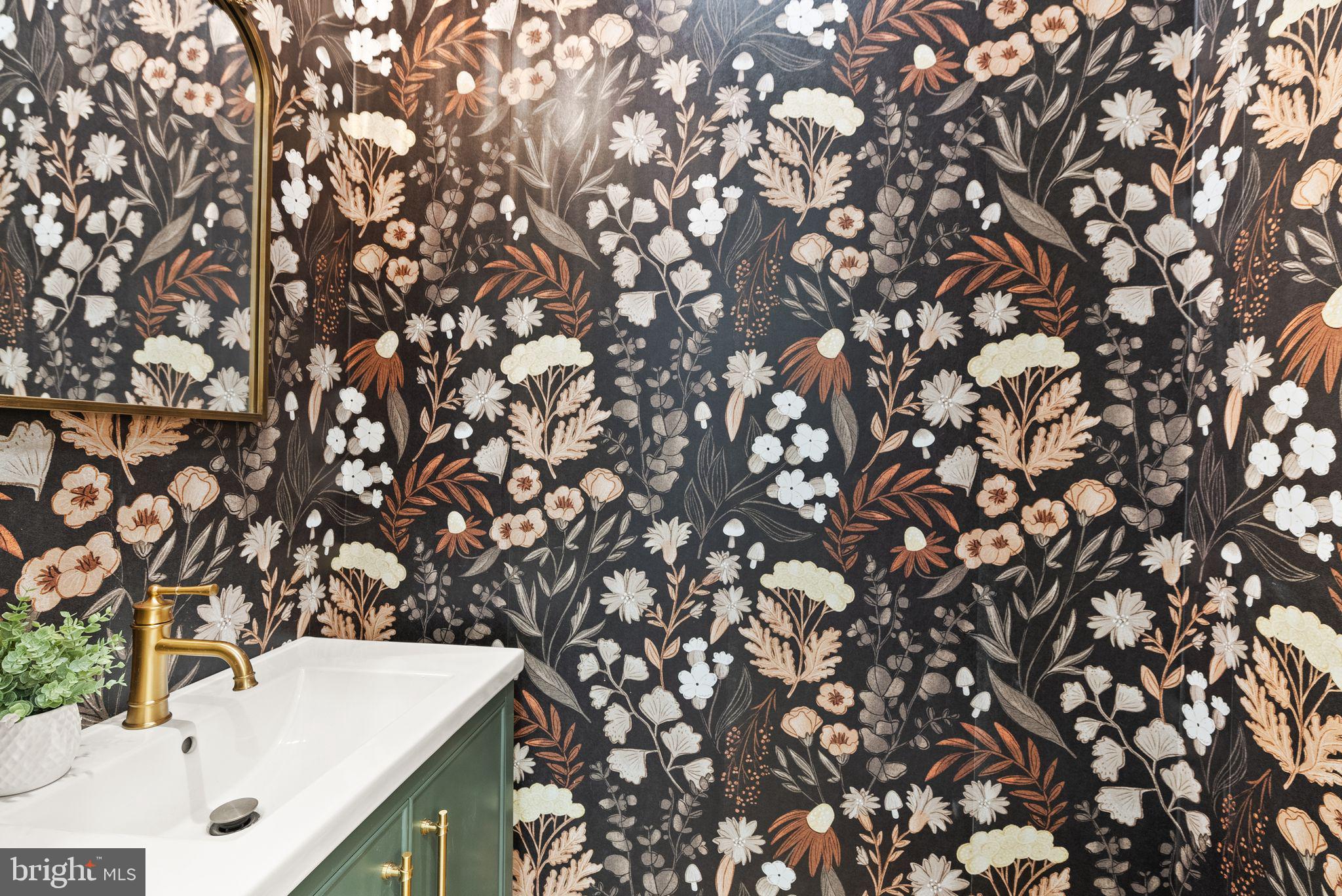 52 S Street Northwest Washington, DC 20001 - Photo 11 of 30 a bathroom with a sink and mirror